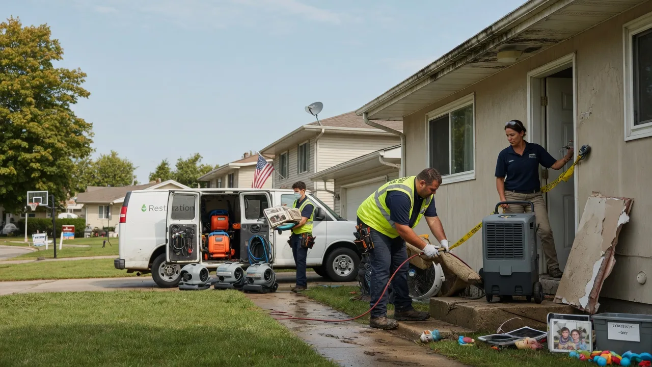 Water Damage Restoration in Sumrall, MS near me